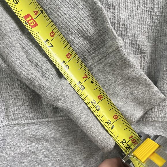 Vintage Michigan Wolverines Pro Player Mens Medium Gray Full Zip Hoodie P2 Y2K - Picture 6 of 8